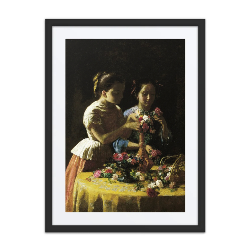 Girls and Flowers