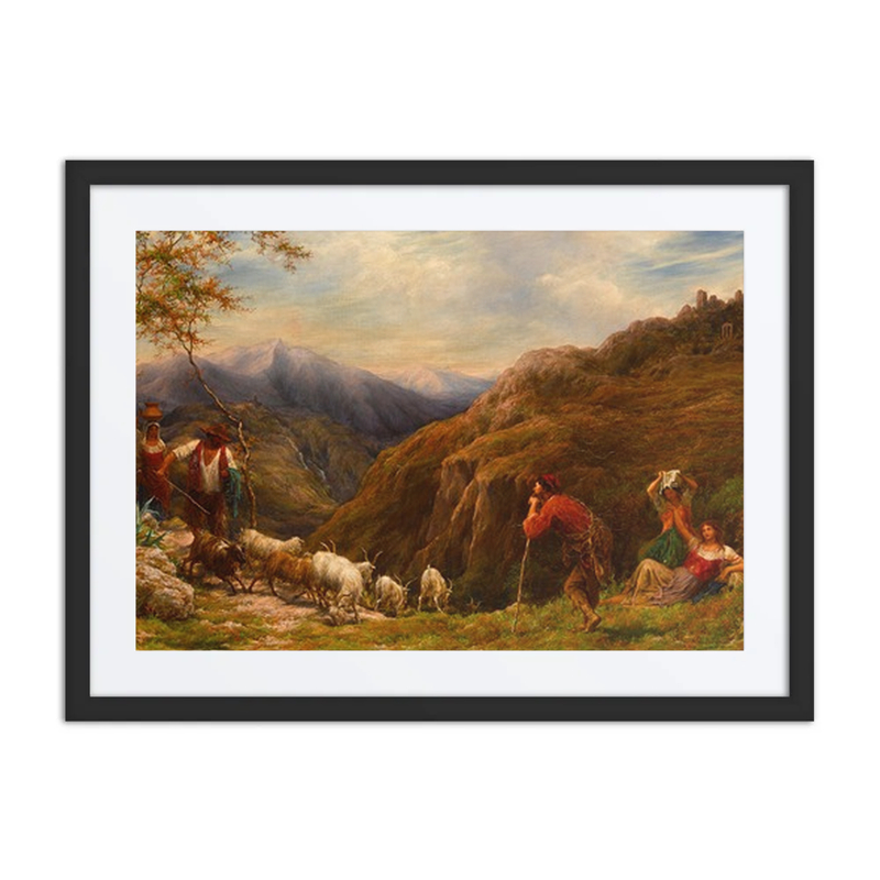 Goat Herds in the Apennines