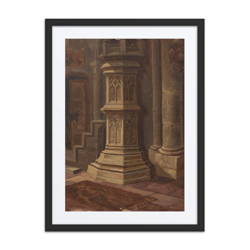Gothic Pillar Indoors
