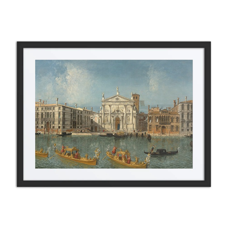 Grand Canal with the Church of San Stae, Venice