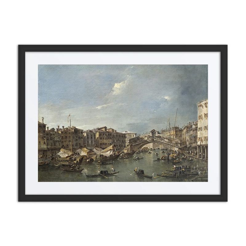 Grand Canal with the Rialto Bridge, Venice