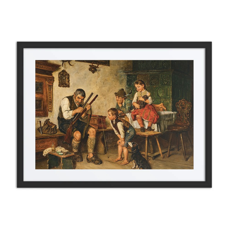 Grandfather Preparing for the Hunt