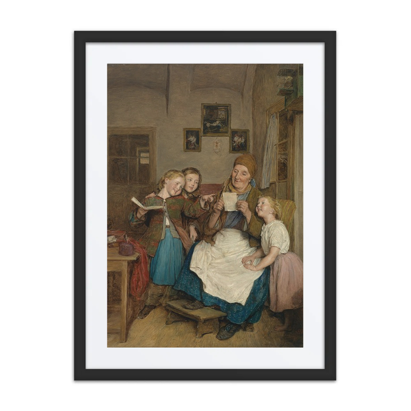 Grandmother with Three Grandchildren