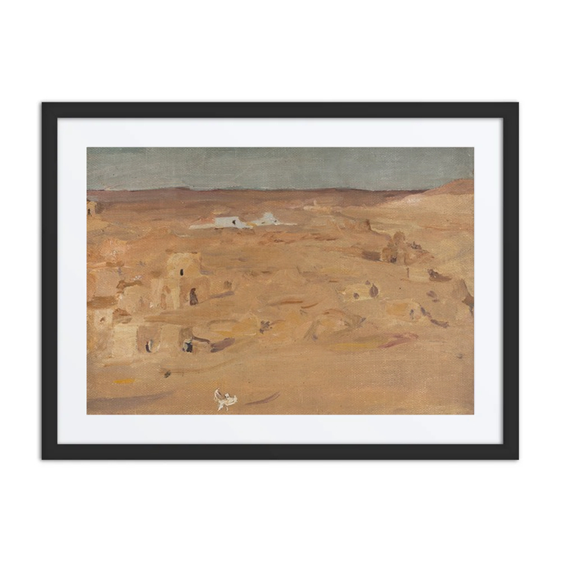 Graveyard in the Desert, Egypt