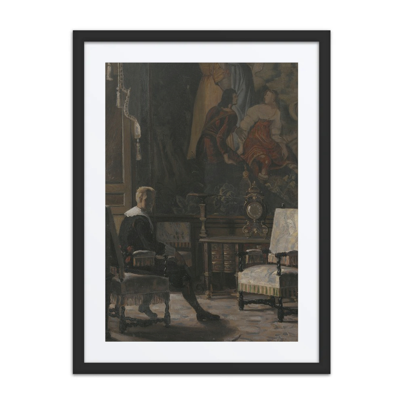 Gripsholm Palace, Interior of the king’s Bedchamber