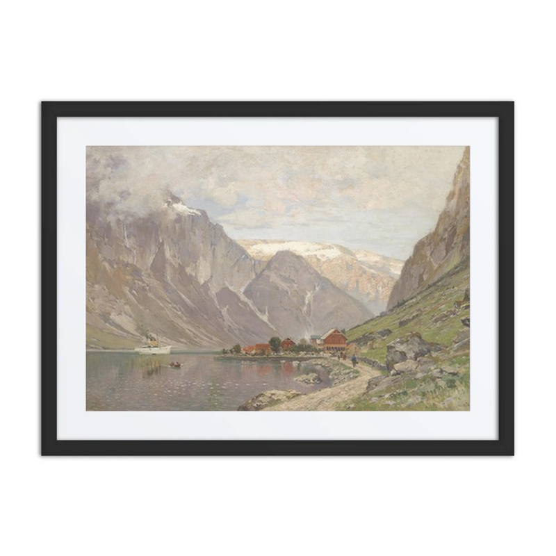 Große Fjordlandschaft