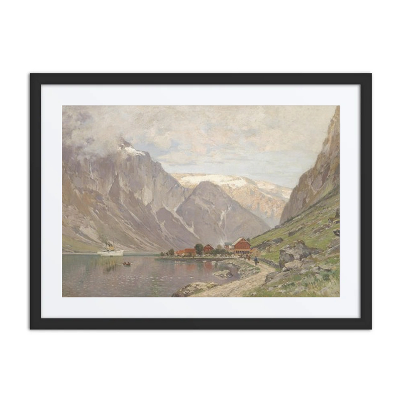 Große Fjordlandschaft