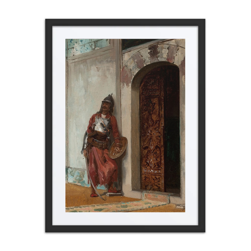Guard at the Entrance to the Seraglio