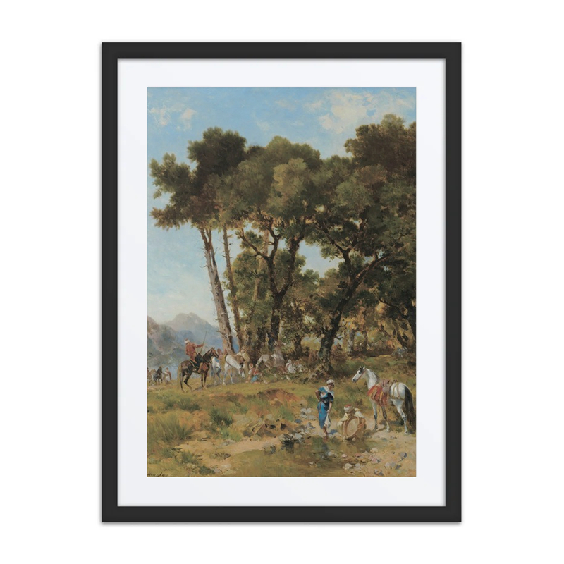 Halte dans les Montagnes