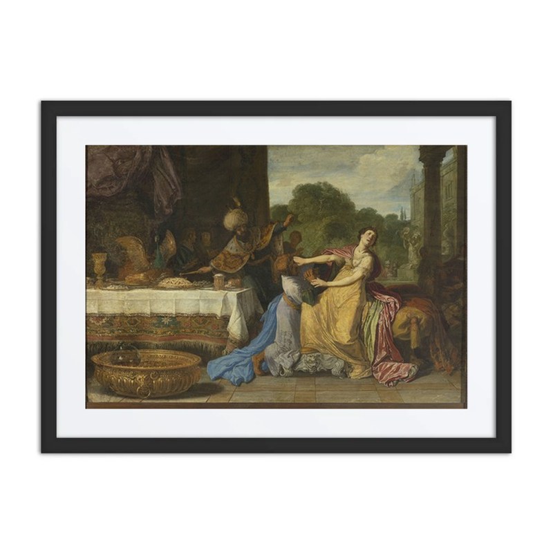 Haman Begging the Mercy of Esther