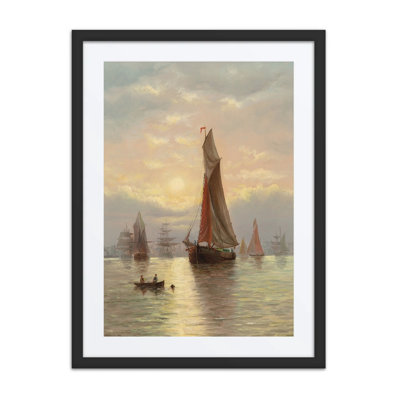 Harbor at Sunset