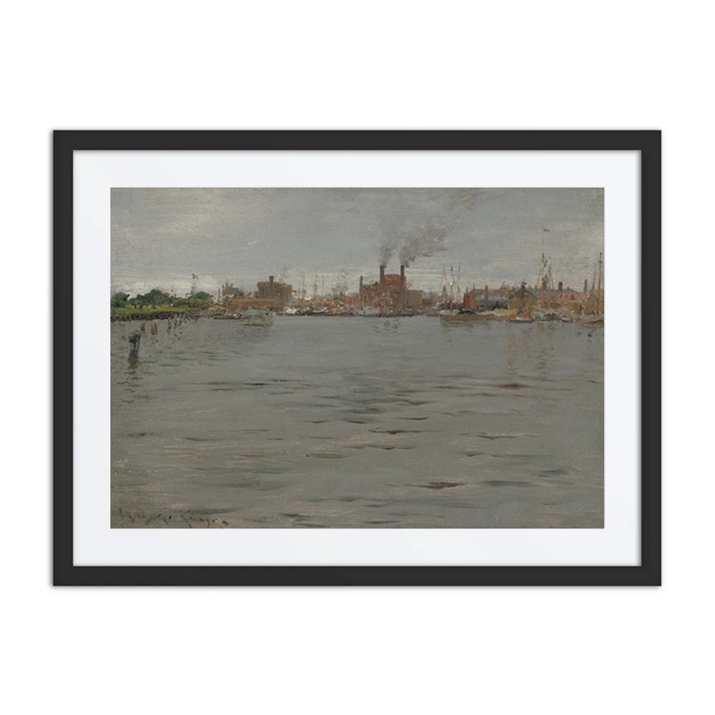 Harbor Scene, Brooklyn Docks