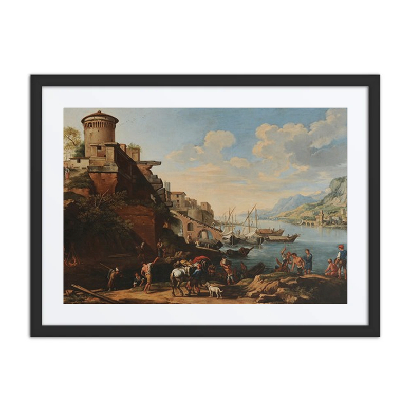 Harbor Scene