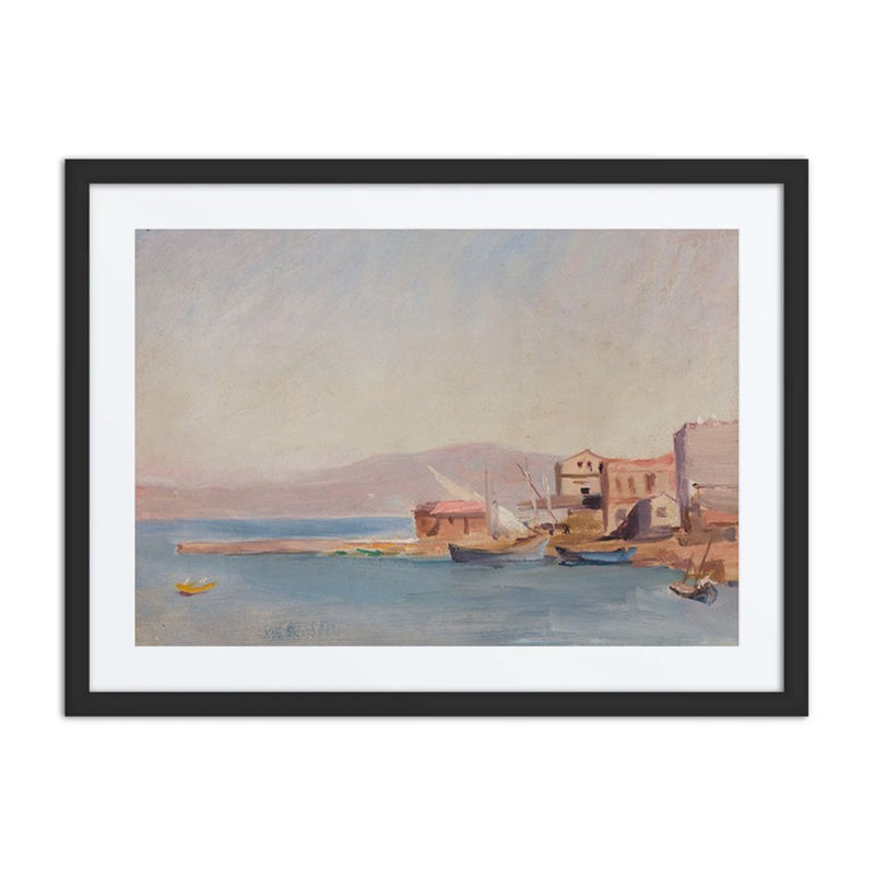 Harbour Study from Constantinople Journey