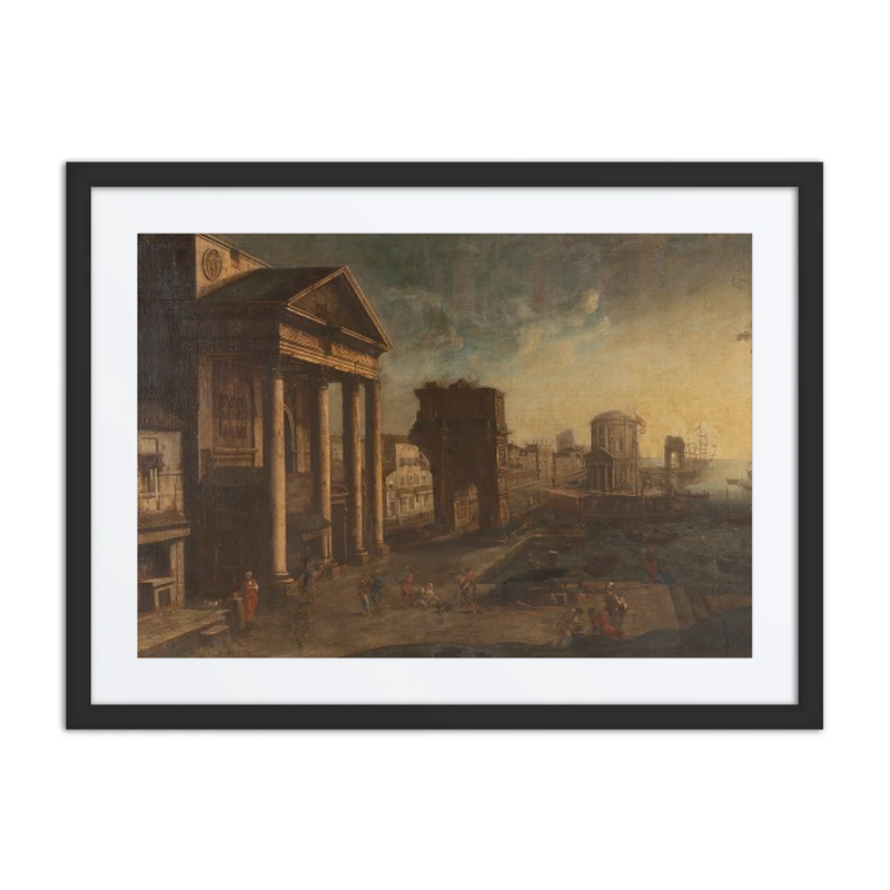 Harbour with Capriccio