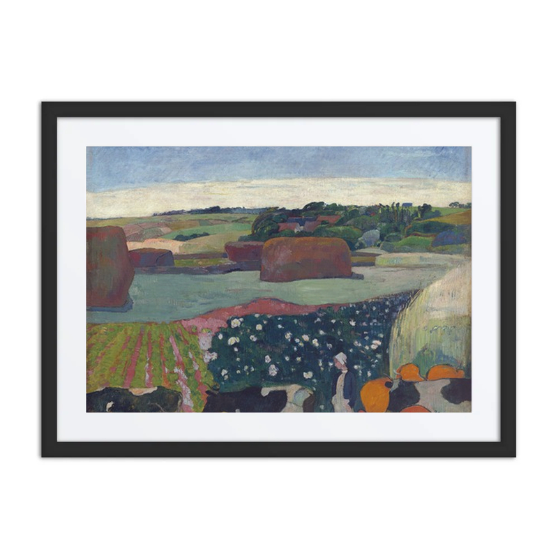 Haystacks in Brittany