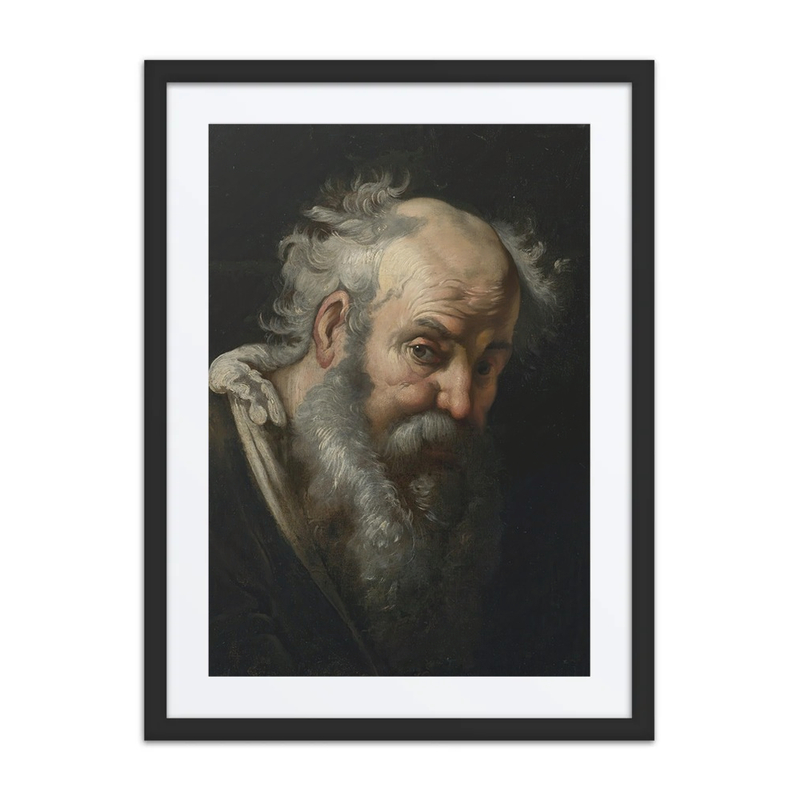 Head of a Bearded Man