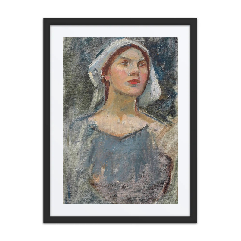 Head Study for ‘The Enchanted Garden’