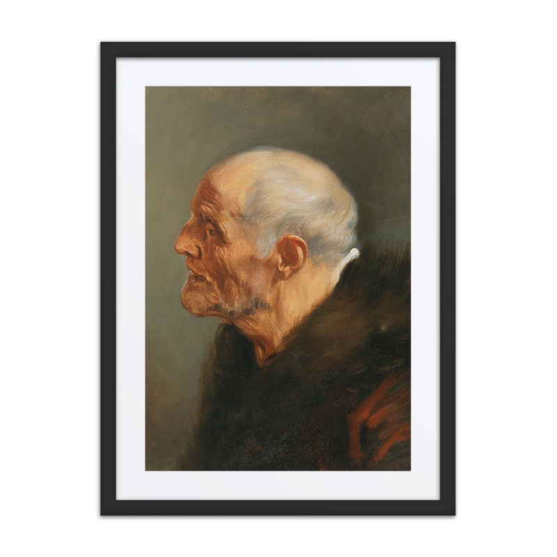 Head Study of a Bearded Man