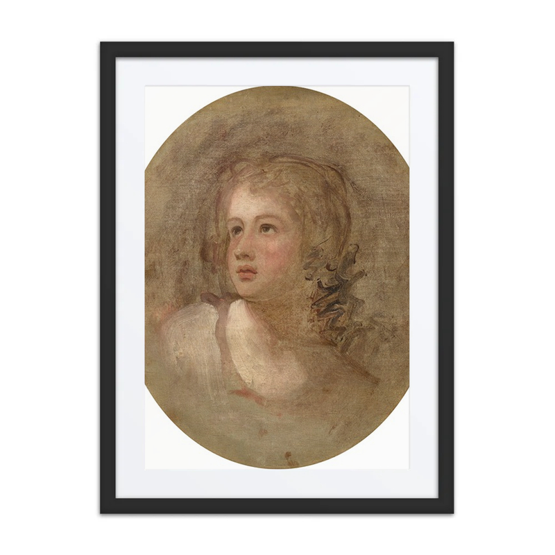 Head Study of a Young Girl