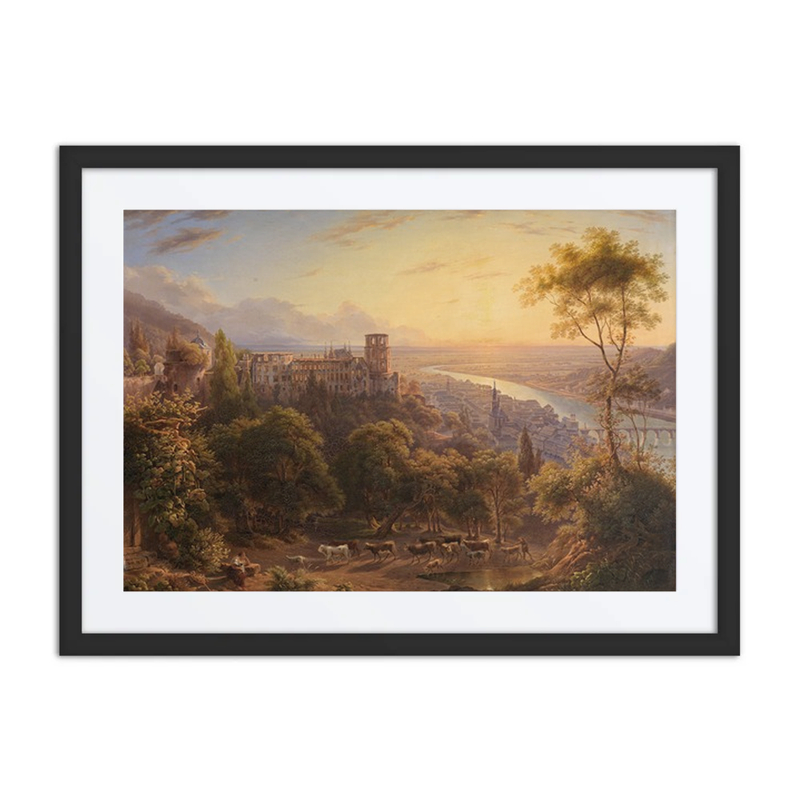 Heidelberg at Sunset