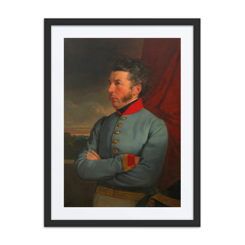Heinrich Amerling as Major-Auditor (artist’s Uncle)