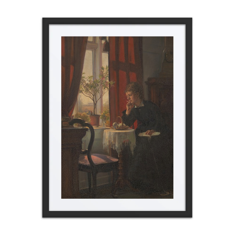 Helga Johansen, the artist’s Sister