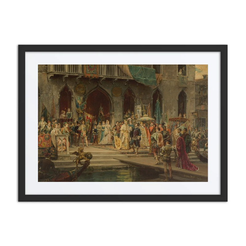 Henri III Received by Doge Muccinigo at the Foscari Palace