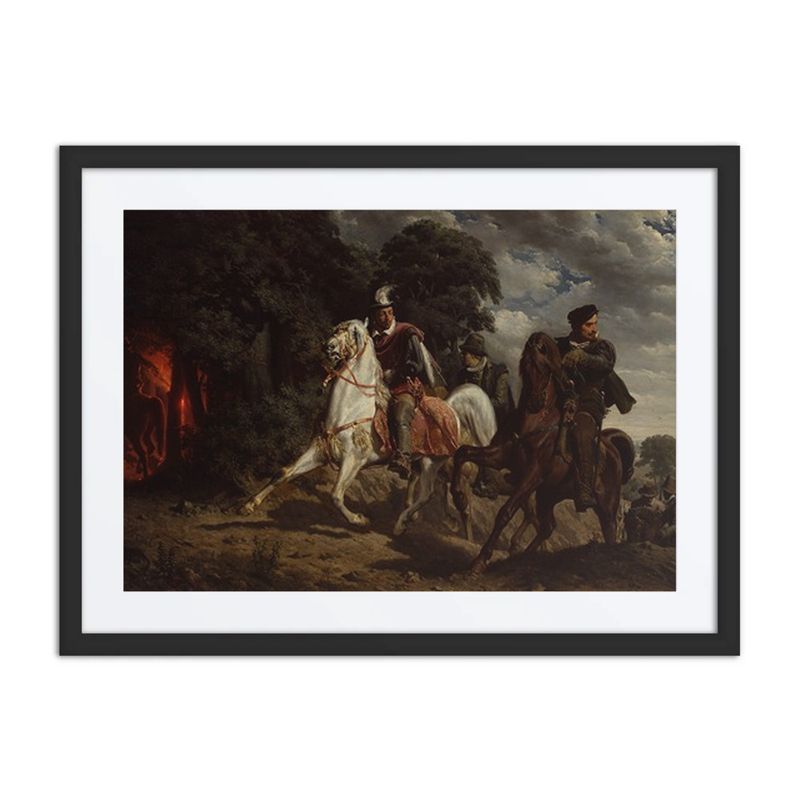 Henry de Valois Fleeing Poland