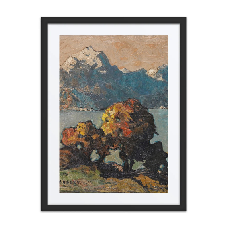 Herbstlicher Blick Über Den Gardasee