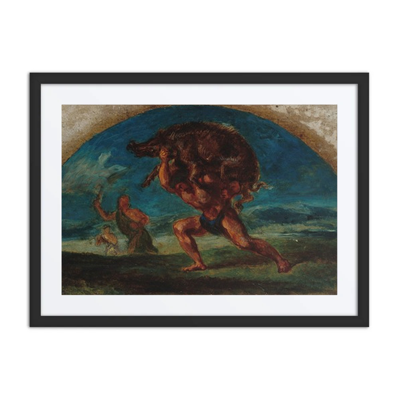 Hercule et le Sanglier D’Erymanthe