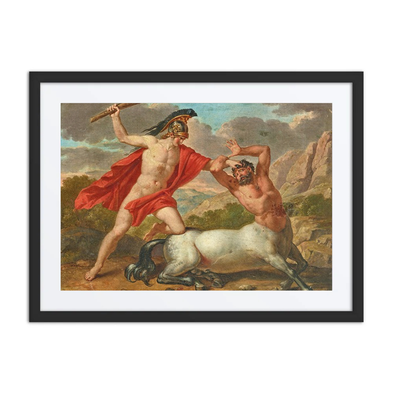 Hercules Slays a Centaur