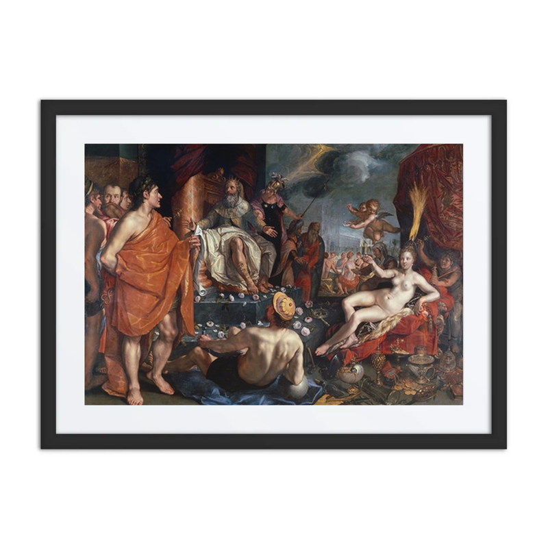 Hermes Presenting Pandora to King Epimetheus