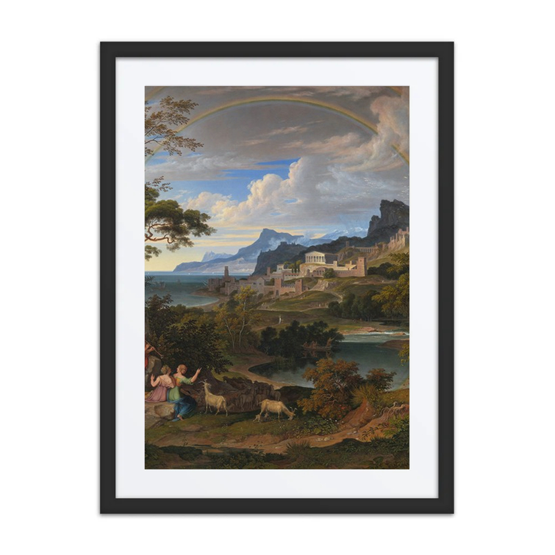 Heroic Landscape with Rainbow