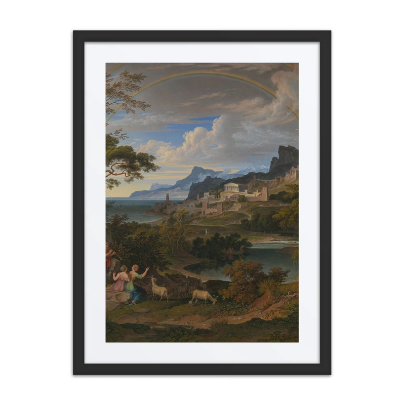 Heroic Landscape with Rainbow