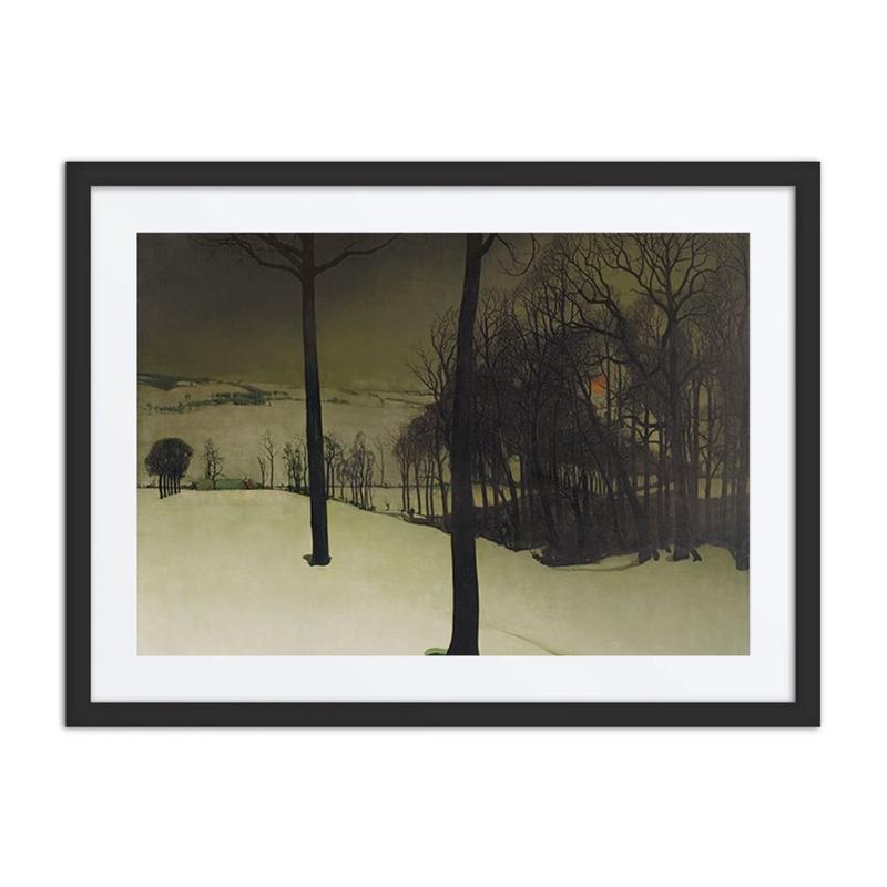 Het Bos in de Winter
