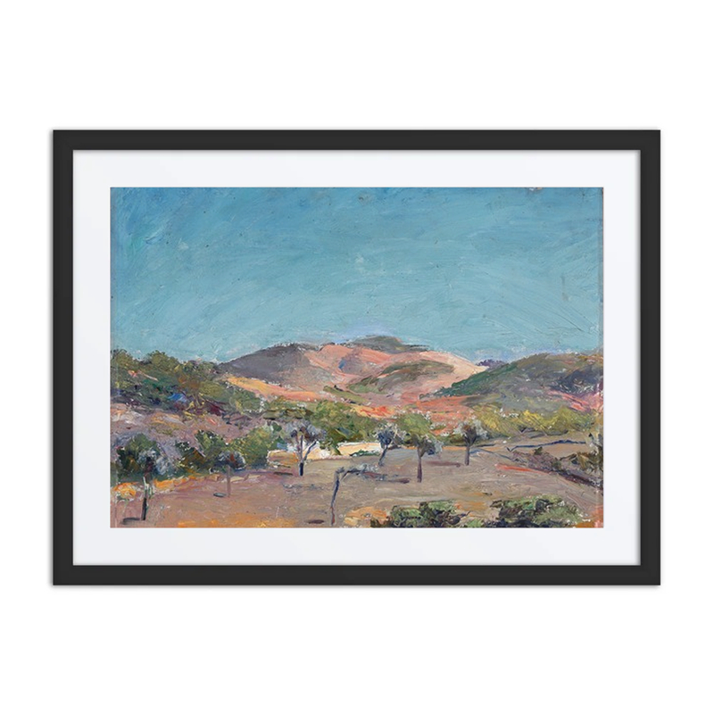 Hill with Trees