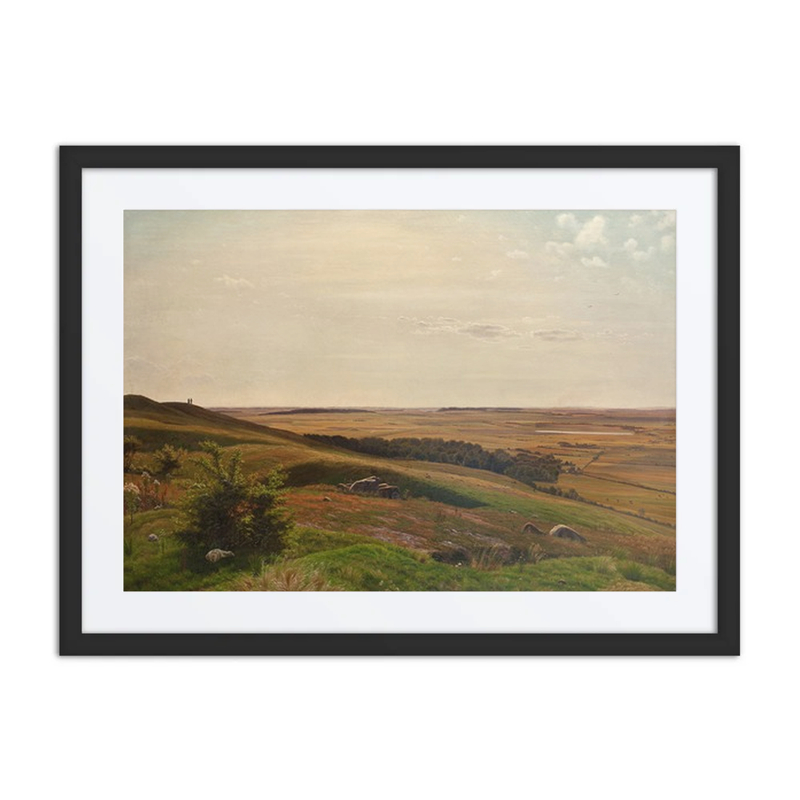 Hills Near Horsens, Afternoon