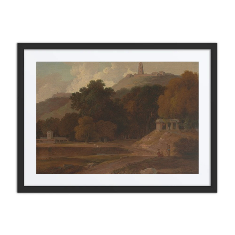 Hilly Landscape in India