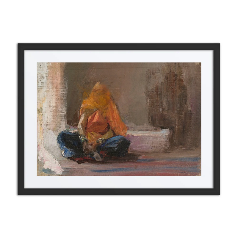 Hindu Woman, from the Journey to India