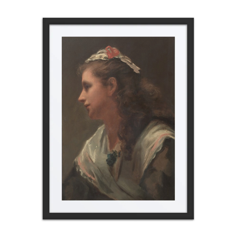 His First Model – Miss Russell