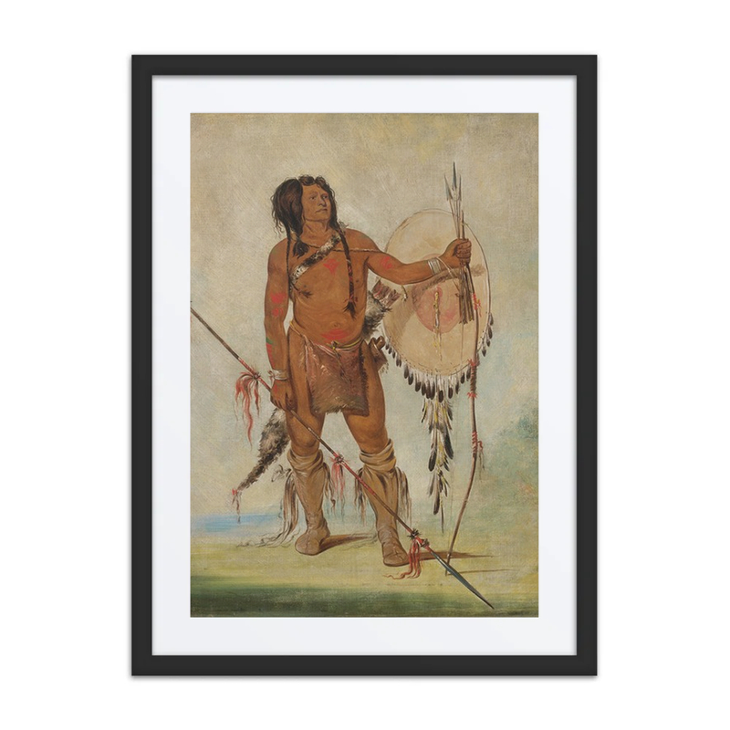 His-Oo-Sán-Chees, Little Spaniard, a Warrior