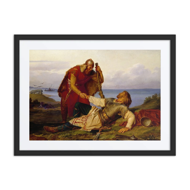 Hjalmar Parting from Orvar Odd After the Fight on Samsö