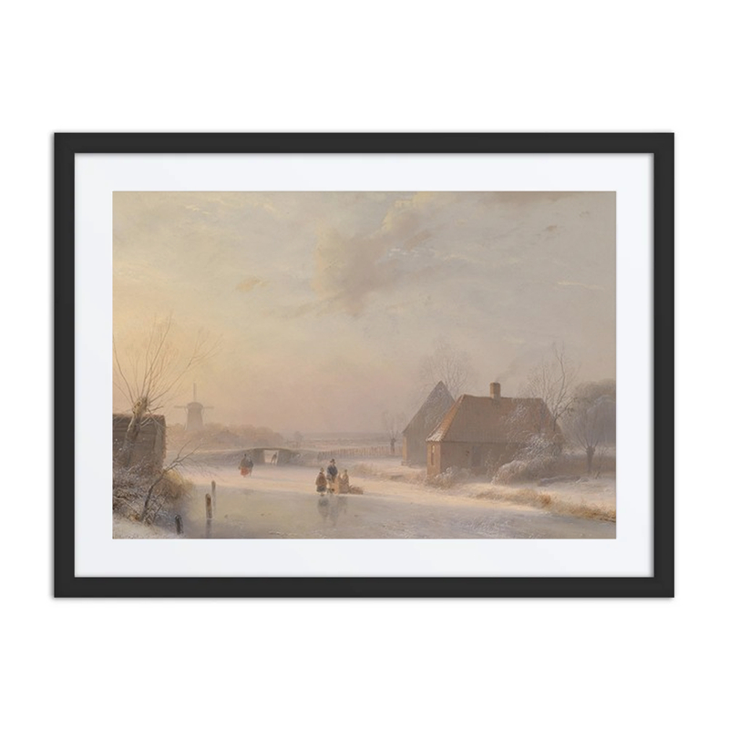 Holländische Winterlandschaft