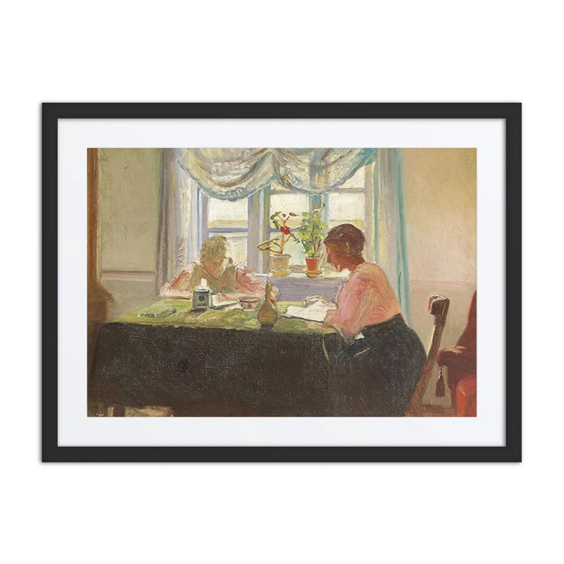 Homework by the Window