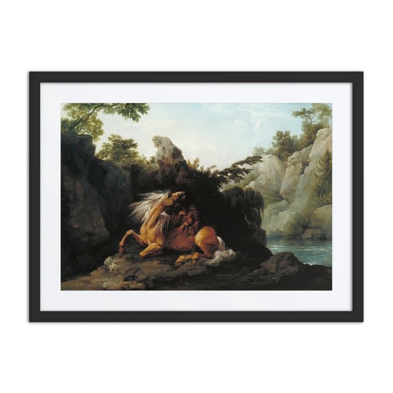 Horse Devoured by a Lion