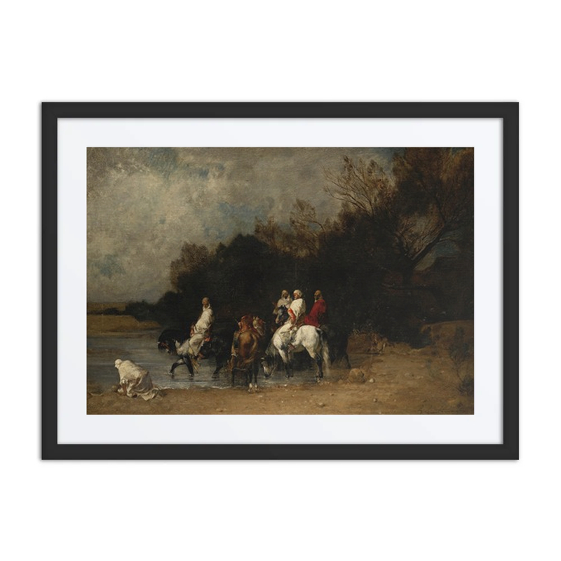 Horse Riders by the River