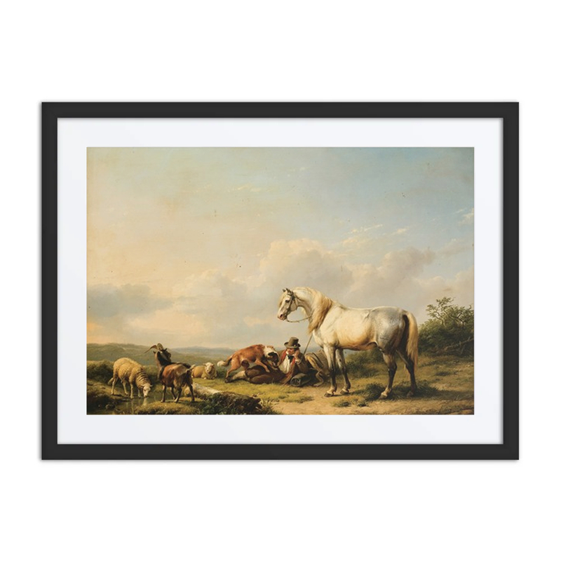 Horseman Resting