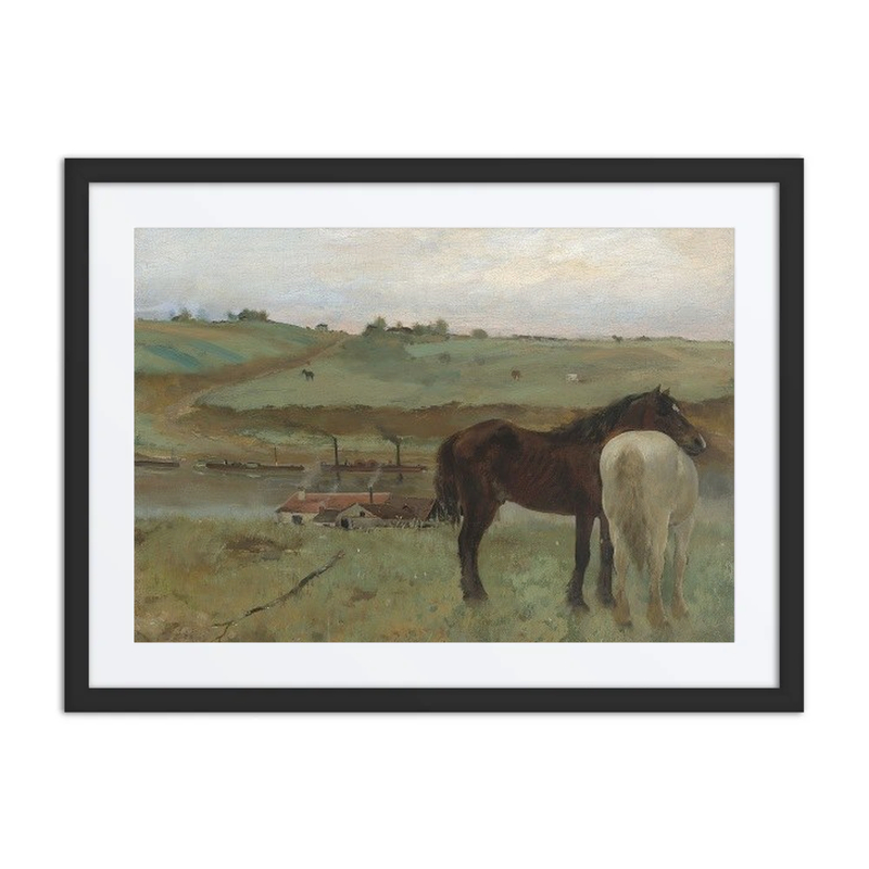 Horses in a Meadow