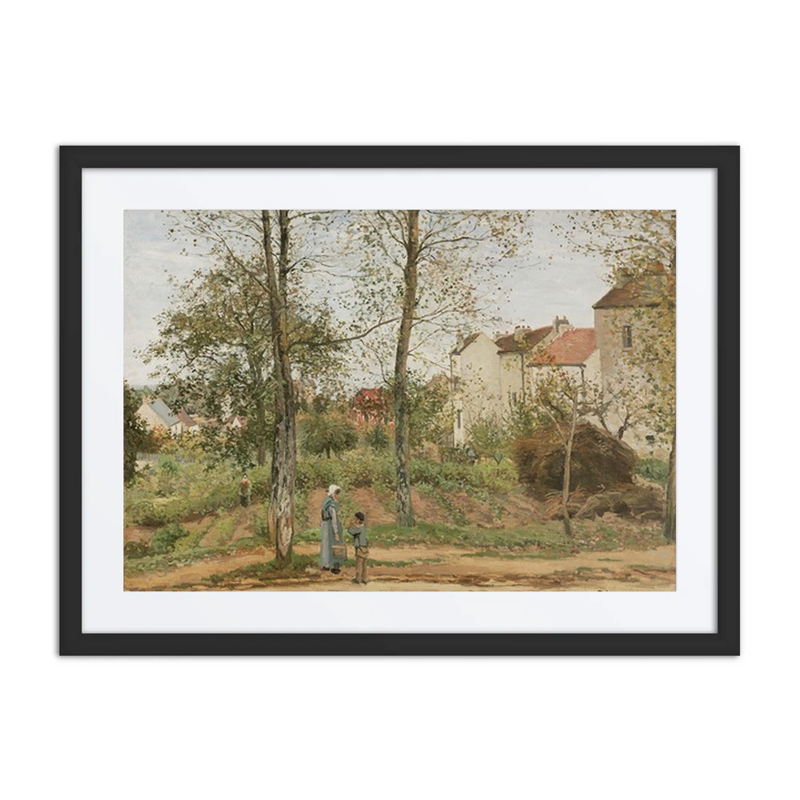 Houses at Bougival (Autumn)